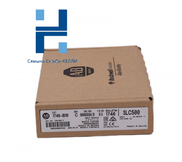 AB 1738-IB16DM12: 16-Point 24VDC Input Module, Designed for Precision Control Applications