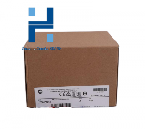 Allen-Bradley 1768-ENBT CompactLogix L4X Ethernet/IP Module, Efficient Factory Automation Solutions