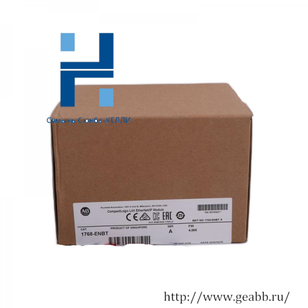 Allen-Bradley 1768-ENBT CompactLogix L4X Ethernet/IP Module, Efficient Factory Automation Solutions