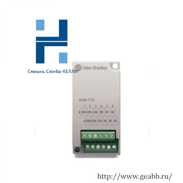 AB 2080-TC2 Non-Isolated Thermocouple Micro Module, for Precise Temperature Monitoring