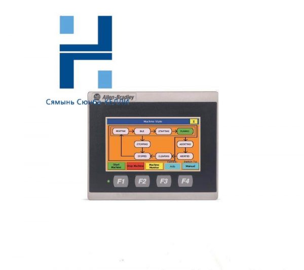 ABB AB 2711R-T4T Industrial Touch Screen TFT Display