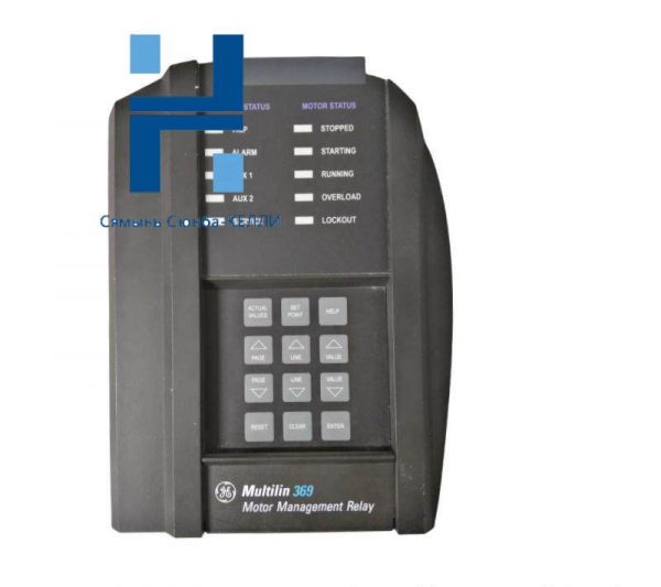 GE 369-HI-R-M-0-0: Advanced Motor Management Digital Relay, Combining Efficiency & Reliability