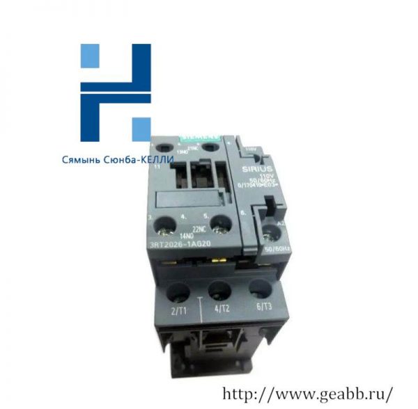 SIEMENS 3RT2026-1AG20: Advanced Power Contactor for Industrial Control Systems