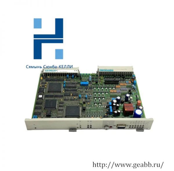 SIEMENS 6DS1411-8RR: Precision Closed Loop Control Module for Industrial Automation