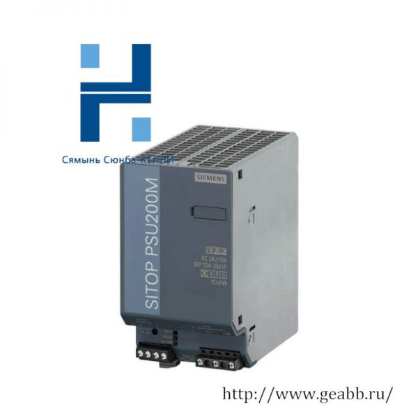 SIEMENS 6EP1334-3BA10 PSU200M Power Supply - Efficient & Reliable Industrial Control Solution