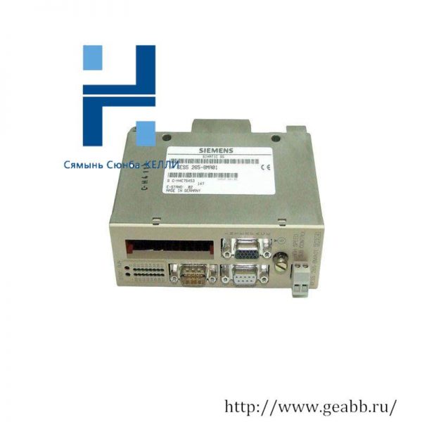 SIEMENS 6ES5265-8MA01 High Speed SUB-Control, Engineered for Precision