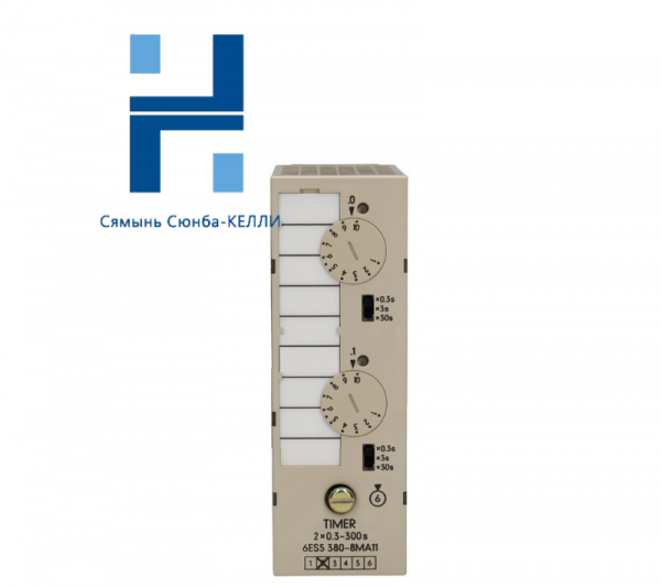 SIEMENS 6ES5380-8MA11 Timer Module for Industrial Automation