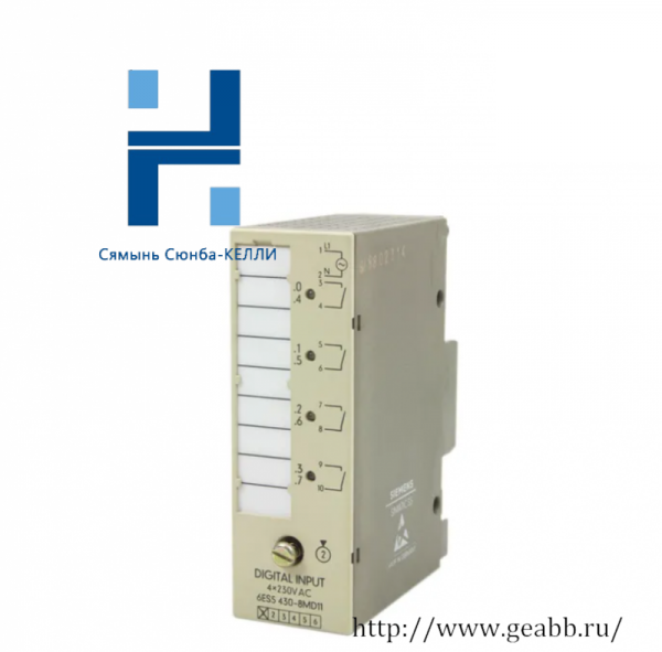 SIEMENS 6ES5430-8MD11 Digital Input Module - Precision Control for Industrial Automation