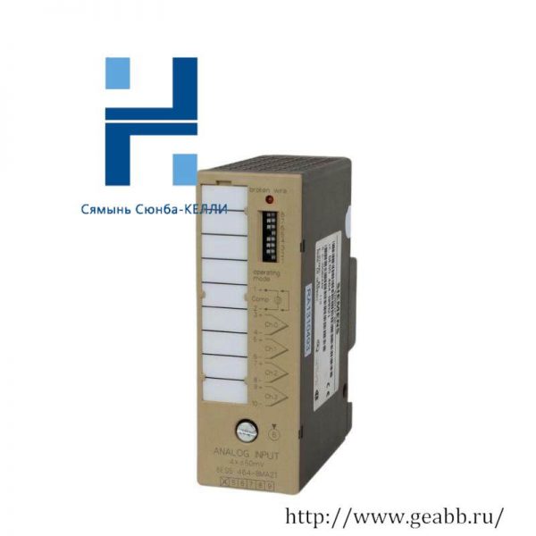 SIEMENS 6ES5464-8MA21 Analog Input Module: Precision Control for Industrial Automation