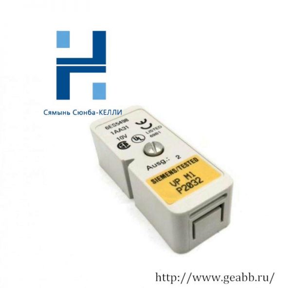 SIEMENS 6ES5498-1AA31 Analog Input SubModule - High Precision Measurement Module for Industrial Control Systems