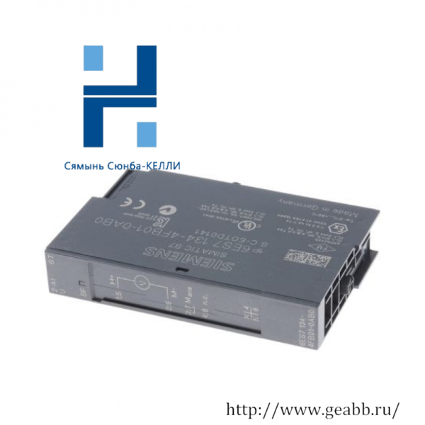 SIEMENS 6ES7134-4FB01-0AB0: High-Speed Analog Input Module for Industrial Automation