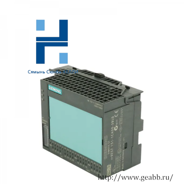 SIEMENS 6ES7151-1CA00-3BL0 ET200S Compact - High-Efficiency Modular Control Module