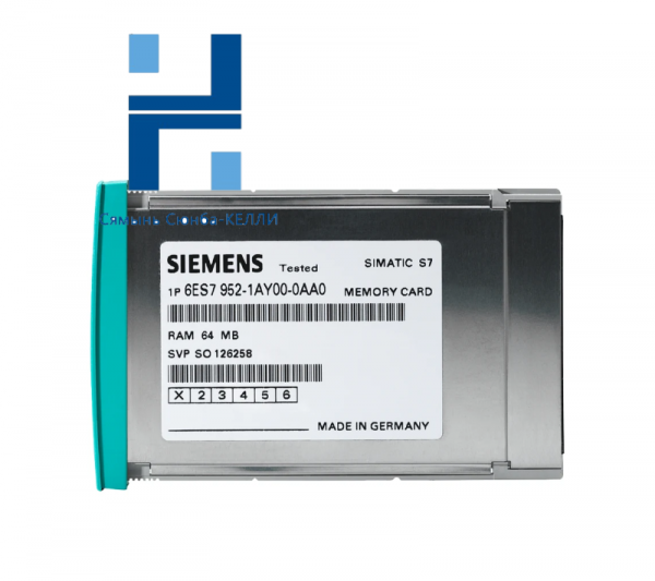 SIEMENS S7 Memory Card for 400 Series - 6ES7952-0KH00-0AA0