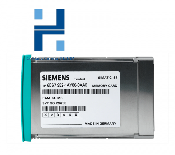 SIEMENS RAM Memory Card 6ES7952-1AK00-0AA0, Industrial Control Module