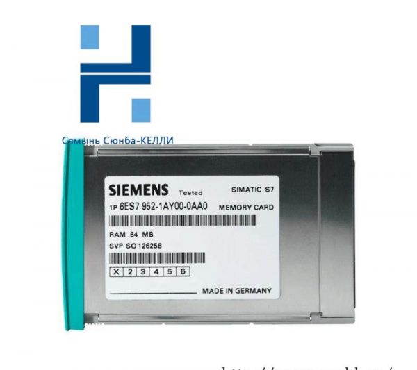 SIEMENS SIMATIC S7 Memory Card 6ES7952-1KP00-0AA0: Industrial Control Solutions for Enhanced Performance