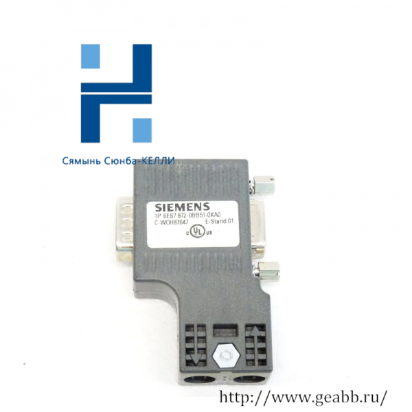 SIEMENS 6ES7972-0BB51-0XA0 PROFIBUS DP BUS CONNECTOR, Industrial Automation Component