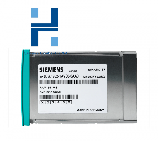 SIEMENS SIMATIC S7 RAM MEMORY CARD 6ES7 952-1AL00-0AA0, High-Performance Data Storage Module