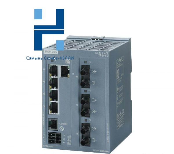 SIEMENS SCALANCE X204-2 Redundant Power Supply - Industrial Ethernet Switch