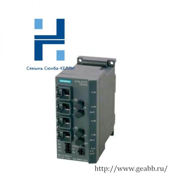 SIEMENS SCALANCE X204-2 Managed IE Switch - 6GK5204-2BB10-2AA3, Control & Automation Solutions