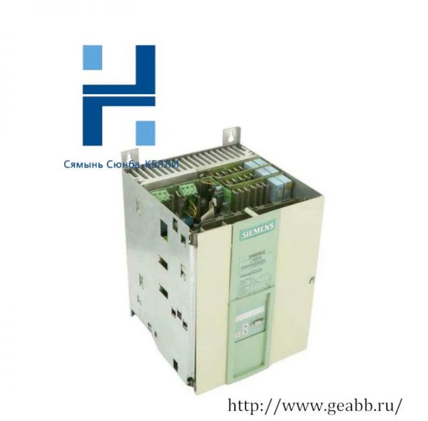 SIEMENS 6RA7078-6DV62-0 SIMOREG DC MASTER CONVERTER - High-Efficiency Drive Solution