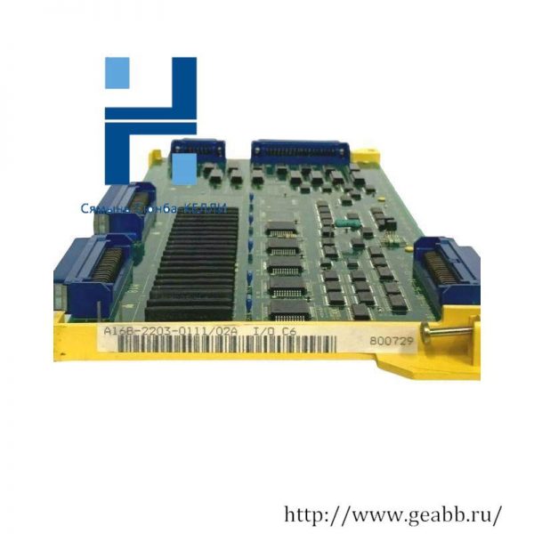 FANUC A16B-2203-0111: I/O PCB Card for Precision Control Systems