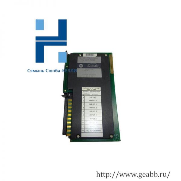 AB 1771-IG Input Module: High-Performance Analog Input for Industrial Control Systems