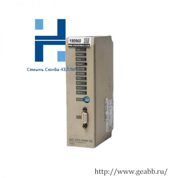 ABB 200 CPU 30/40-SL Industrial Control Module