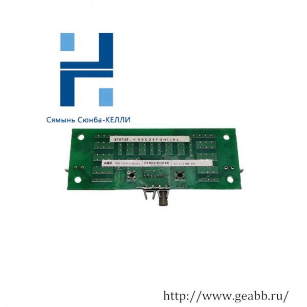 ABB 3BHE009017R0102 XV C724BE Vlscd-board: High-Precision Control Module for Industrial Automation