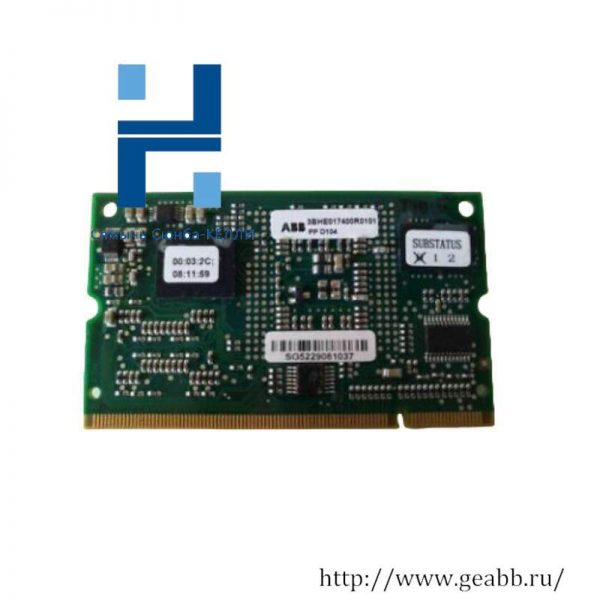 ABB 3BHE017400R0101 - High-Performance Main Control Board