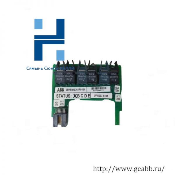 ABB 3BHE019361R0101 UFD203A101 Industrial Control Board