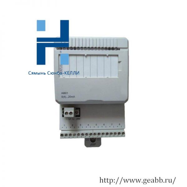 ABB 3BSE020512R1 AI801 8-Channel Analog Input Unit