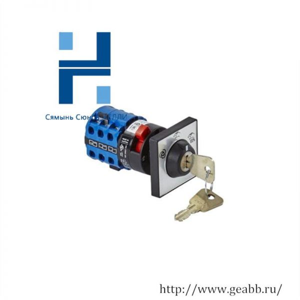 ABB 3HAC052287-002: 3 Position Mode Selector, Industrial Control Module