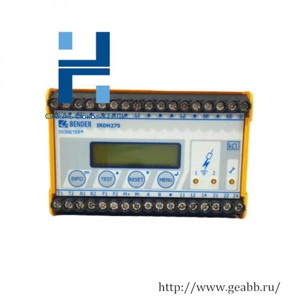 ABB IRDH275-435 A-ISOMETER - High Precision Isolation Meter, Industrial Automation