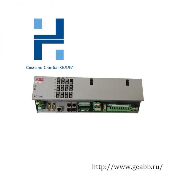 ABB PC D230 A 3BHE022291R0101 I/O Module: Advanced Control Solution for Industrial Automation