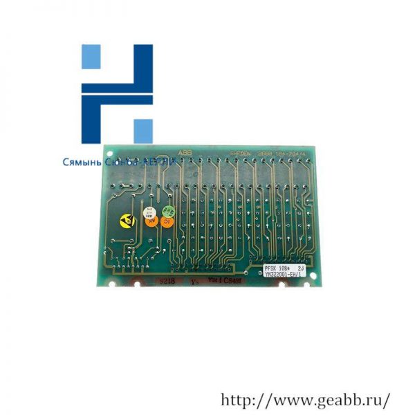 ABB PFSK102 YM322001-EG Analog I/O Module: Precision Control for Industrial Automation