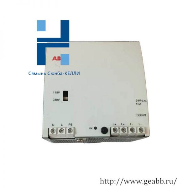 ABB SD823: Power Supply Device - Reliable and Efficient Power Solution