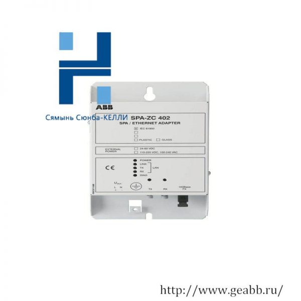 ABB SPA-ZC402 Ethernet Adapter, High-Speed Network Interface for Industrial Automation