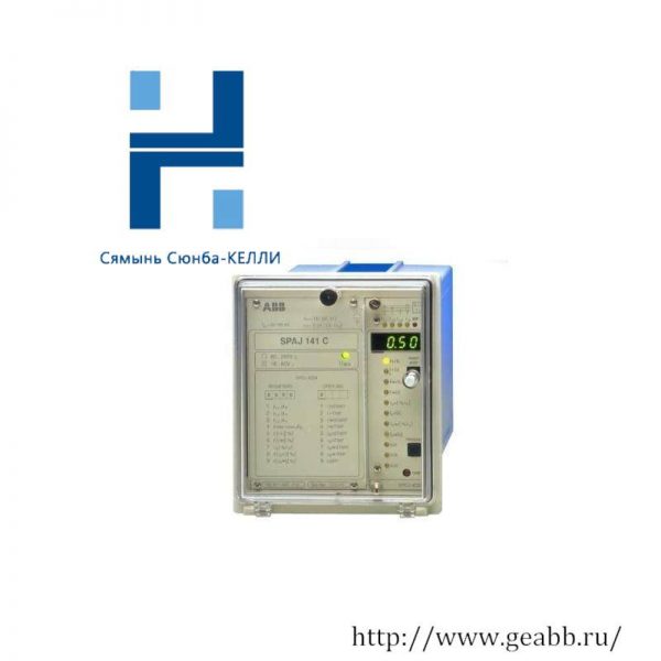 ABB SPAJ141C - Combined Overcurrent and Earth-Fault Relay, for Industrial Control Systems