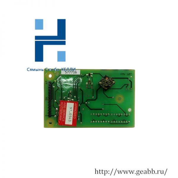 ABB YPN107A YT201001-DM, High-Performance Indication Unit Board