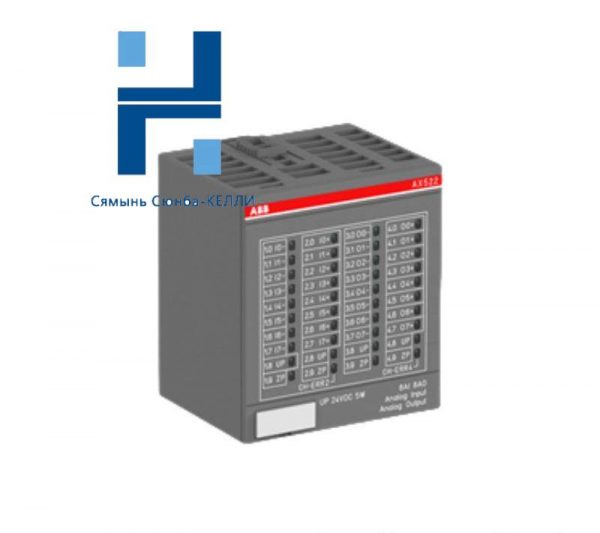 ABB AX522 8AI/8AO Power Supply Module: High-Performance, Versatile PLC Component