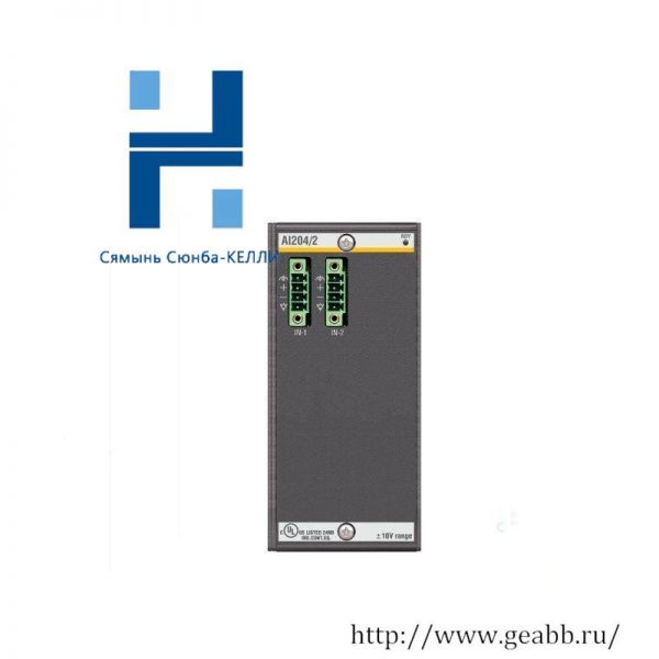 Bachmann AI204/2 Analog Input Module: Precision Control in Industrial Automation