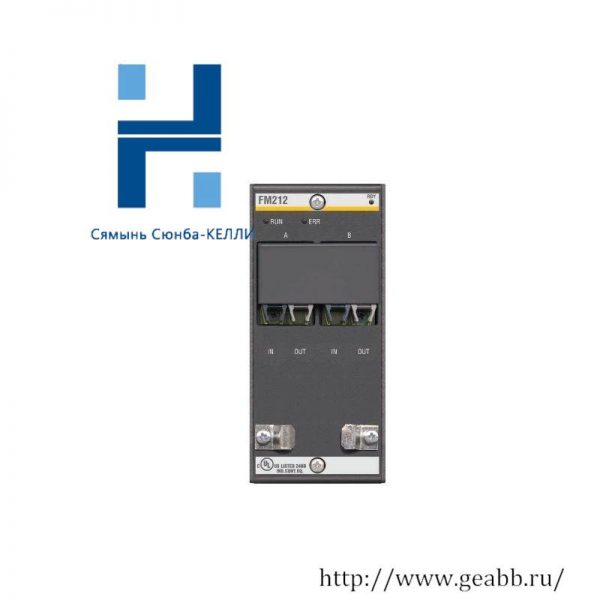 Bachmann FM212: Fastbus Master Module with 2 FO Interfaces, Enhancing Industrial Control Efficiency