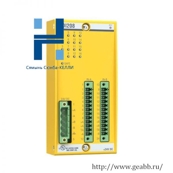 Bachmann SDI208: Safety Digital Input Module, Industrial Control Solutions