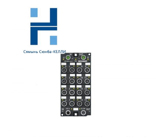 Beckhoff EP1819-0021 EtherCAT Box: 16-Channel Digital Input Module