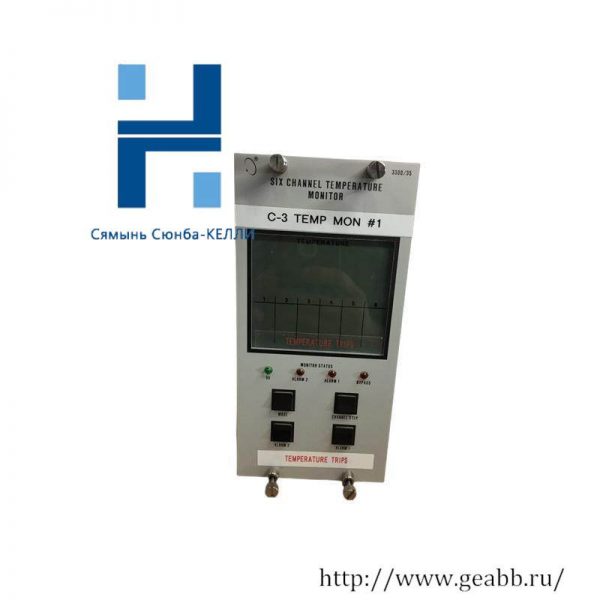 Bently Nevada 3300/35 Temperature Monitor, High Precision Industrial Control