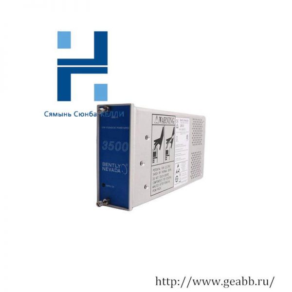 Bently Nevada 3500/15 Input Module 106M1081-01, Precision Control Solutions for Industry