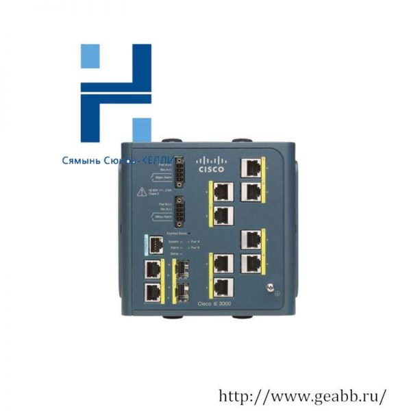 Cisco IE-3000-8TC Industrial Ethernet Switch, High Performance, Robust Design