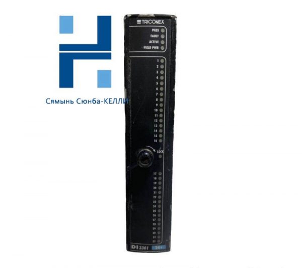 Invensys Triconex DI 3301 Digital Input Module, for Industrial Control Systems