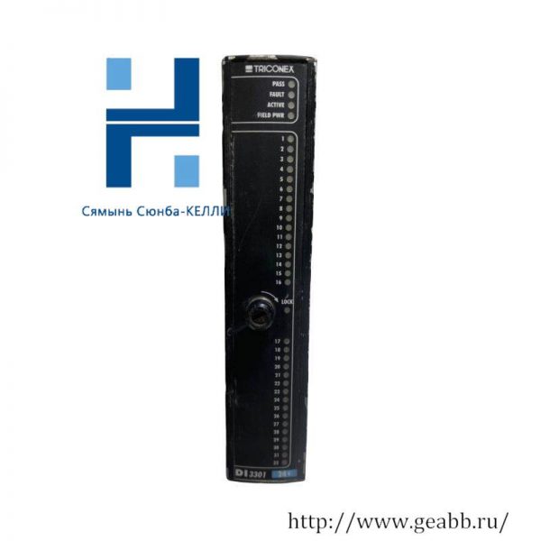 Invensys Triconex DI 3301 Digital Input Module, for Industrial Control Systems