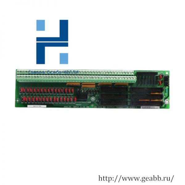 GE DS200TBQCG1ABB Analog Termination Board for RST Applications